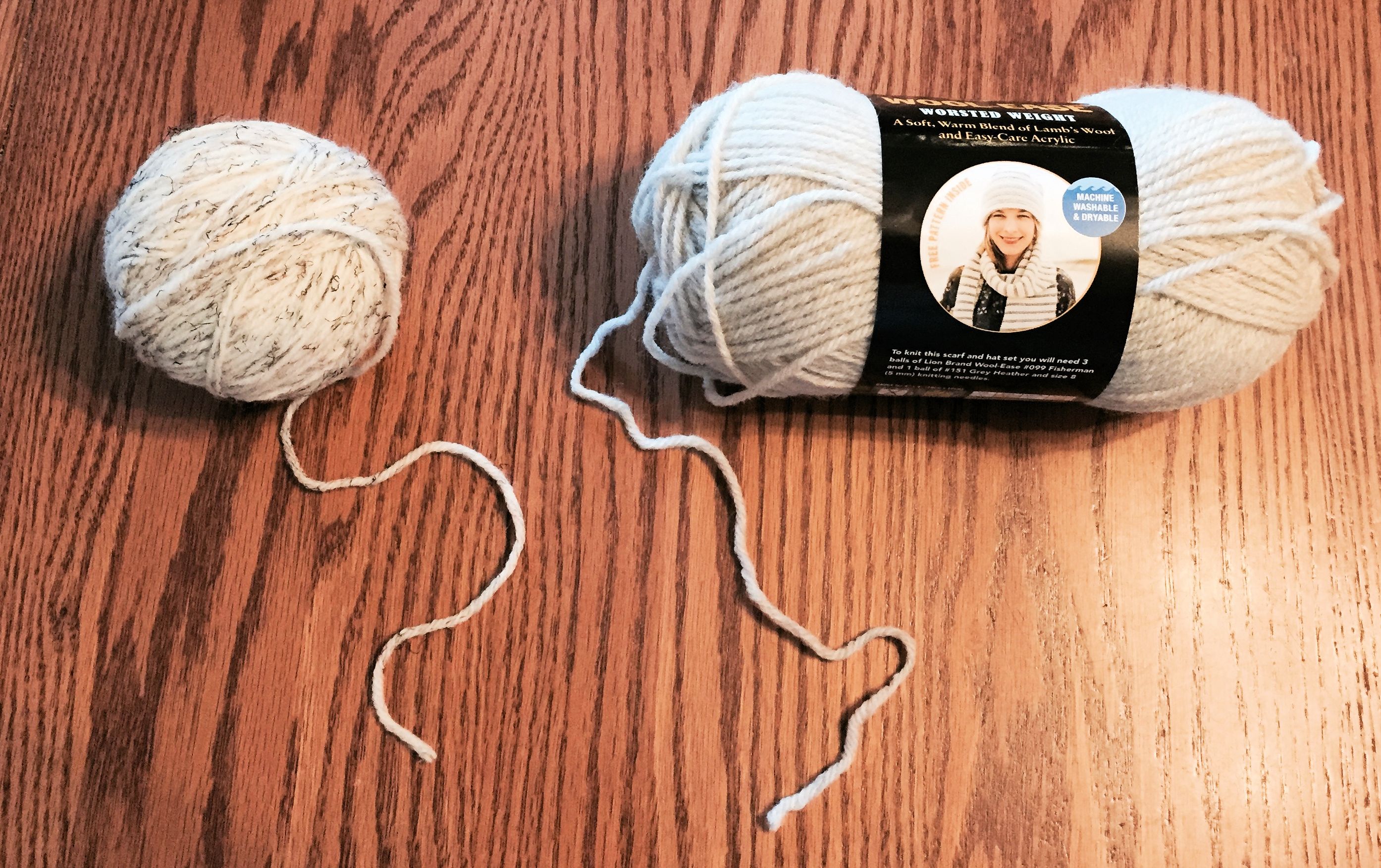 correct way to pull yarn from a skein 