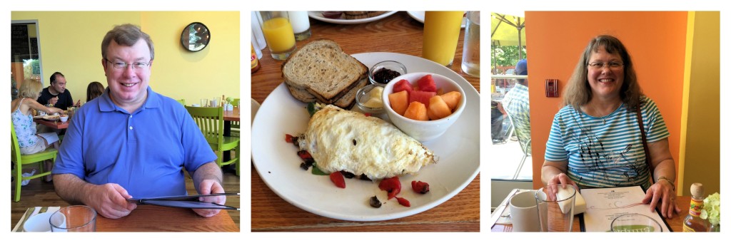 Breakfast at Simple Cafe in Lake Geneva, Wisconsin